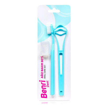 Benri Dent Oral Care Set for Fresh Breath & Clean Teeth by Beauty Care Bag
