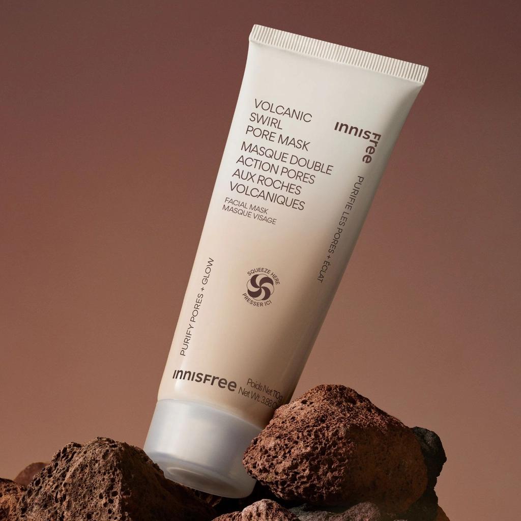 Innisfree Pore Care Dual Phase Face Mask for Smooth Skin 110g by Beauty Care Bag