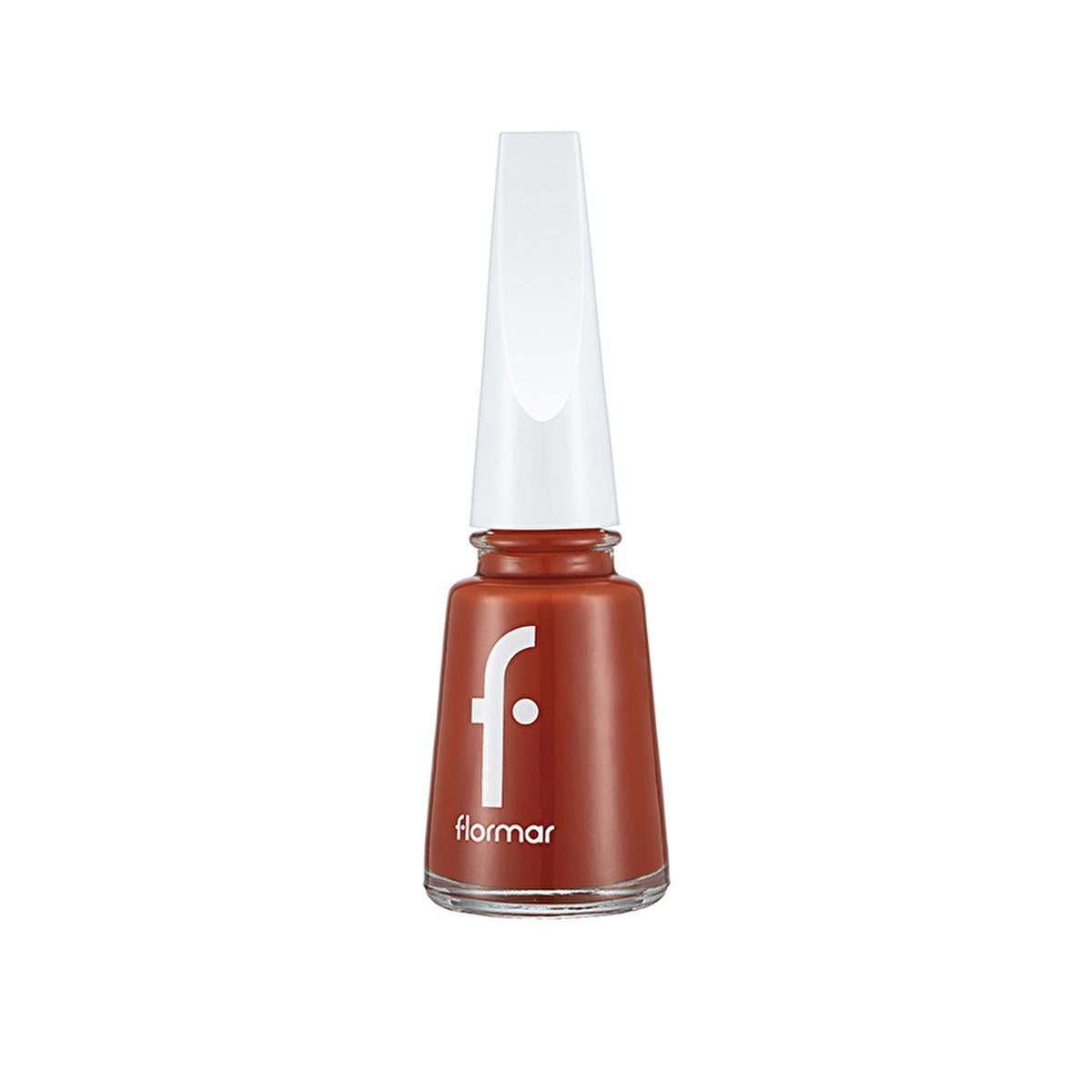 Flormar Hot Sun Nail Enamel: Intense Color, Long Lasting, Chip Resistant Nail Polish for Vibrant, Healthy Nails by Beauty Care Bag