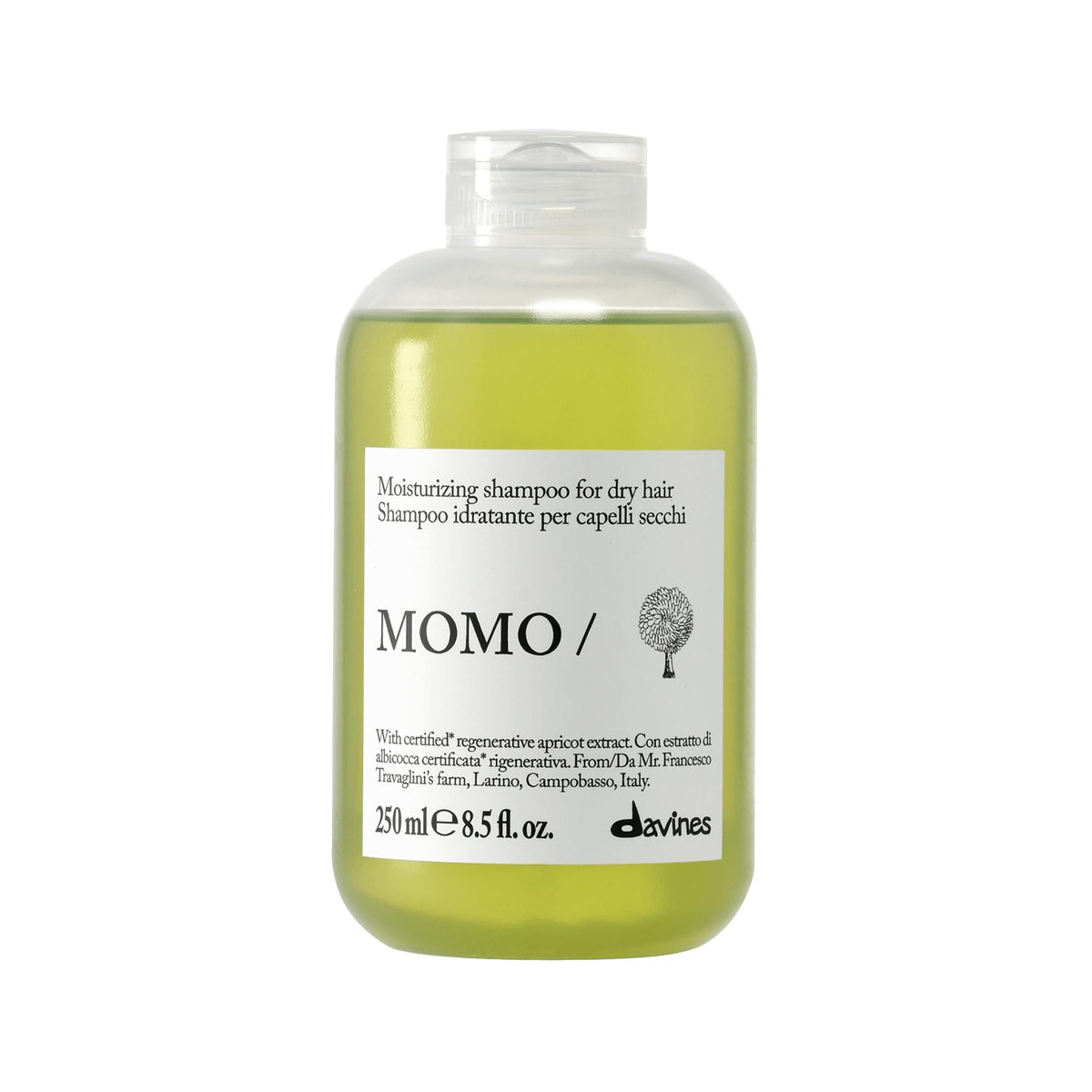 Davines Momo Moisturizing Shampoo for Dry Hair 250 ml by Beauty Care Bag