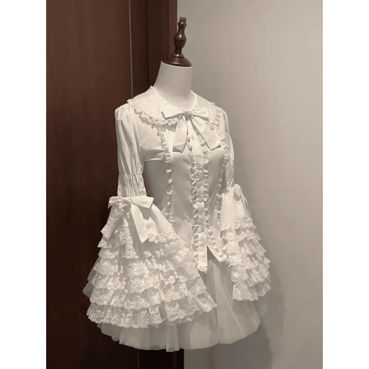 Kawaii Flare Sleeve Bow BlouseShirts & BlousesTorqelo.com