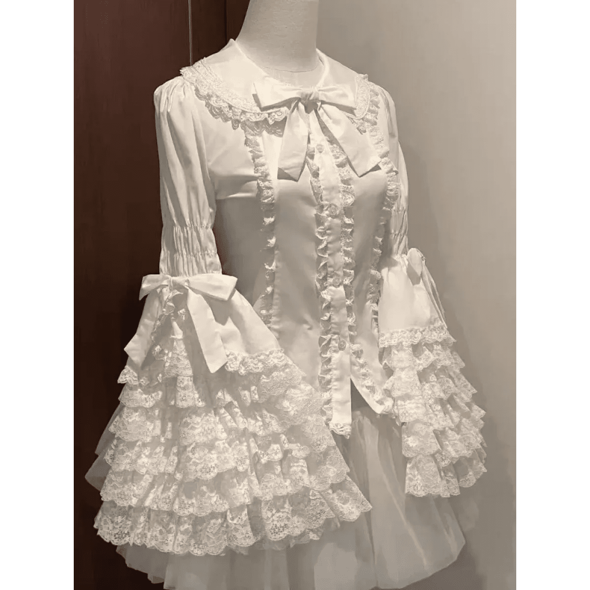 Kawaii Flare Sleeve Bow BlouseShirts & BlousesTorqelo.com