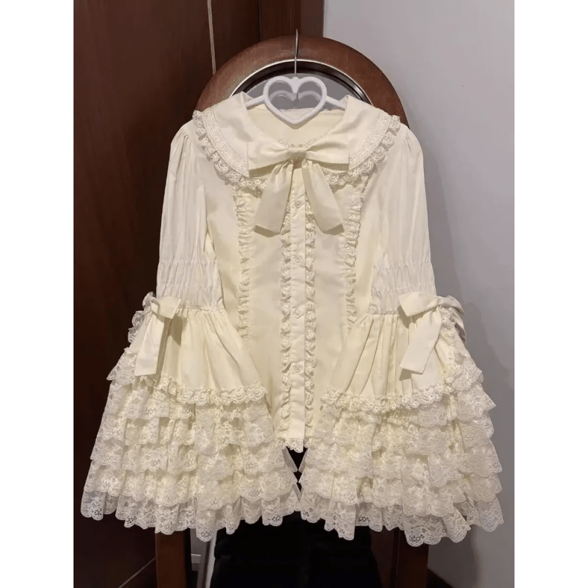 Kawaii Flare Sleeve Bow BlouseShirts & BlousesTorqelo.com