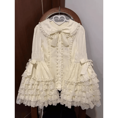 Kawaii Flare Sleeve Bow BlouseShirts & BlousesTorqelo.com
