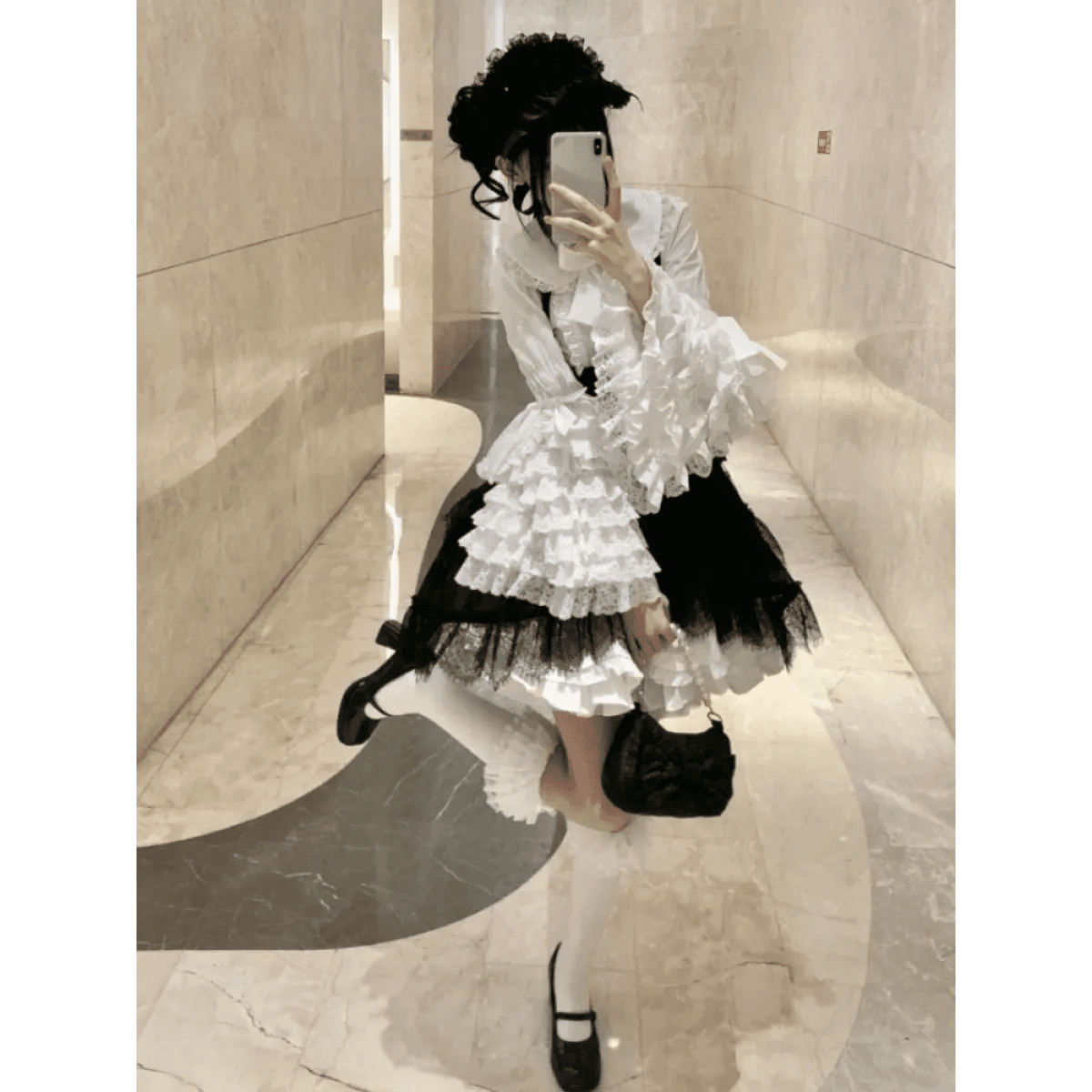 Kawaii Flare Sleeve Bow BlouseShirts & BlousesTorqelo.com