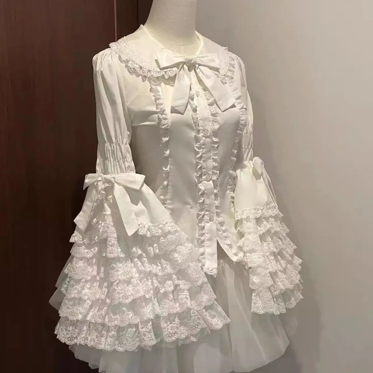 Kawaii Flare Sleeve Bow BlouseShirts & BlousesTorqelo.com