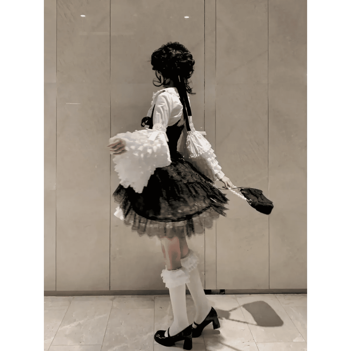 Kawaii Flare Sleeve Bow BlouseShirts & BlousesTorqelo.com