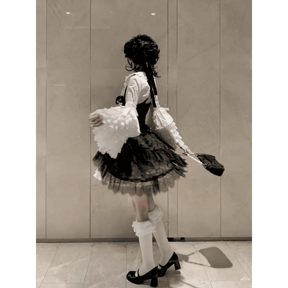 Kawaii Flare Sleeve Bow BlouseShirts & BlousesTorqelo.com