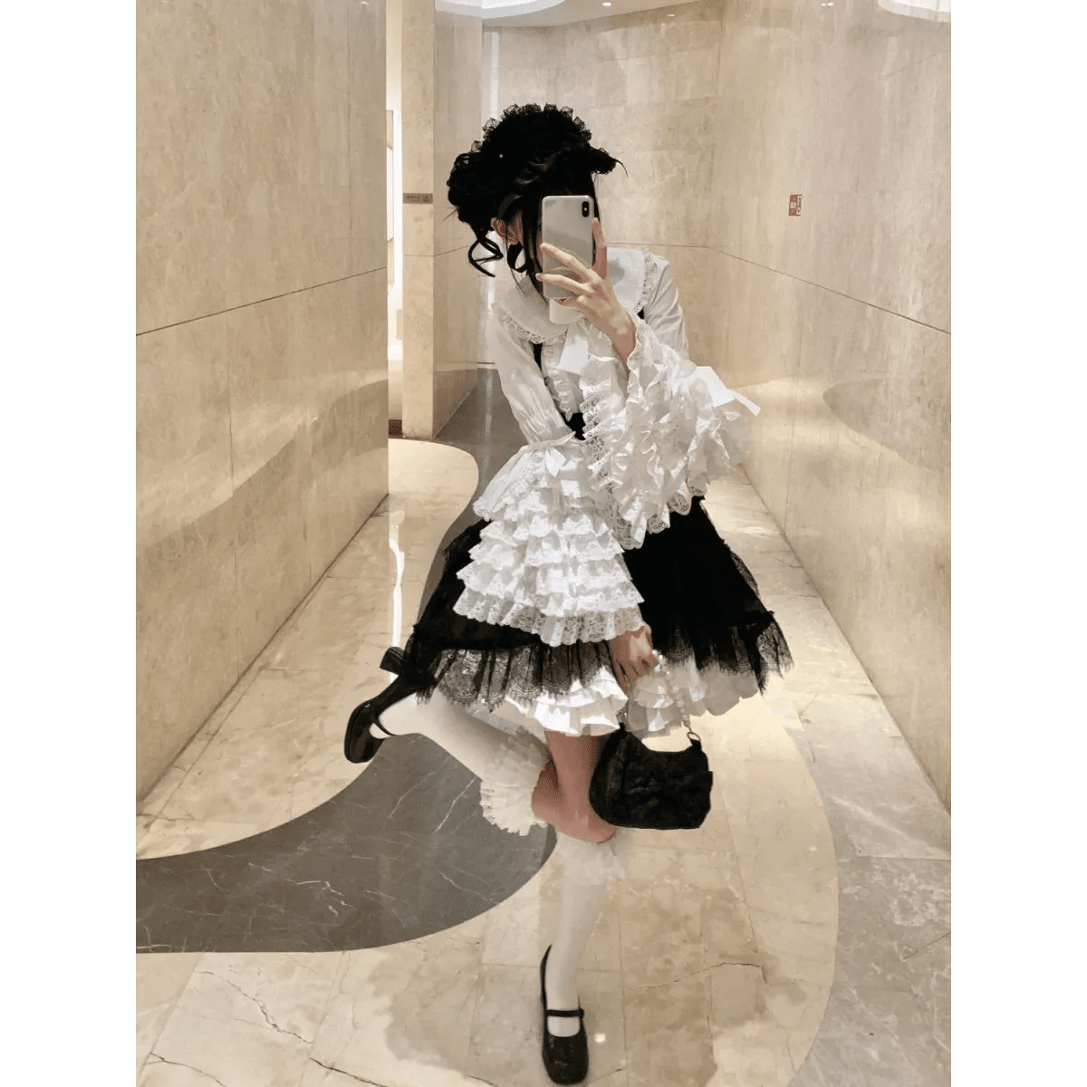 Kawaii Flare Sleeve Bow BlouseShirts & BlousesTorqelo.com