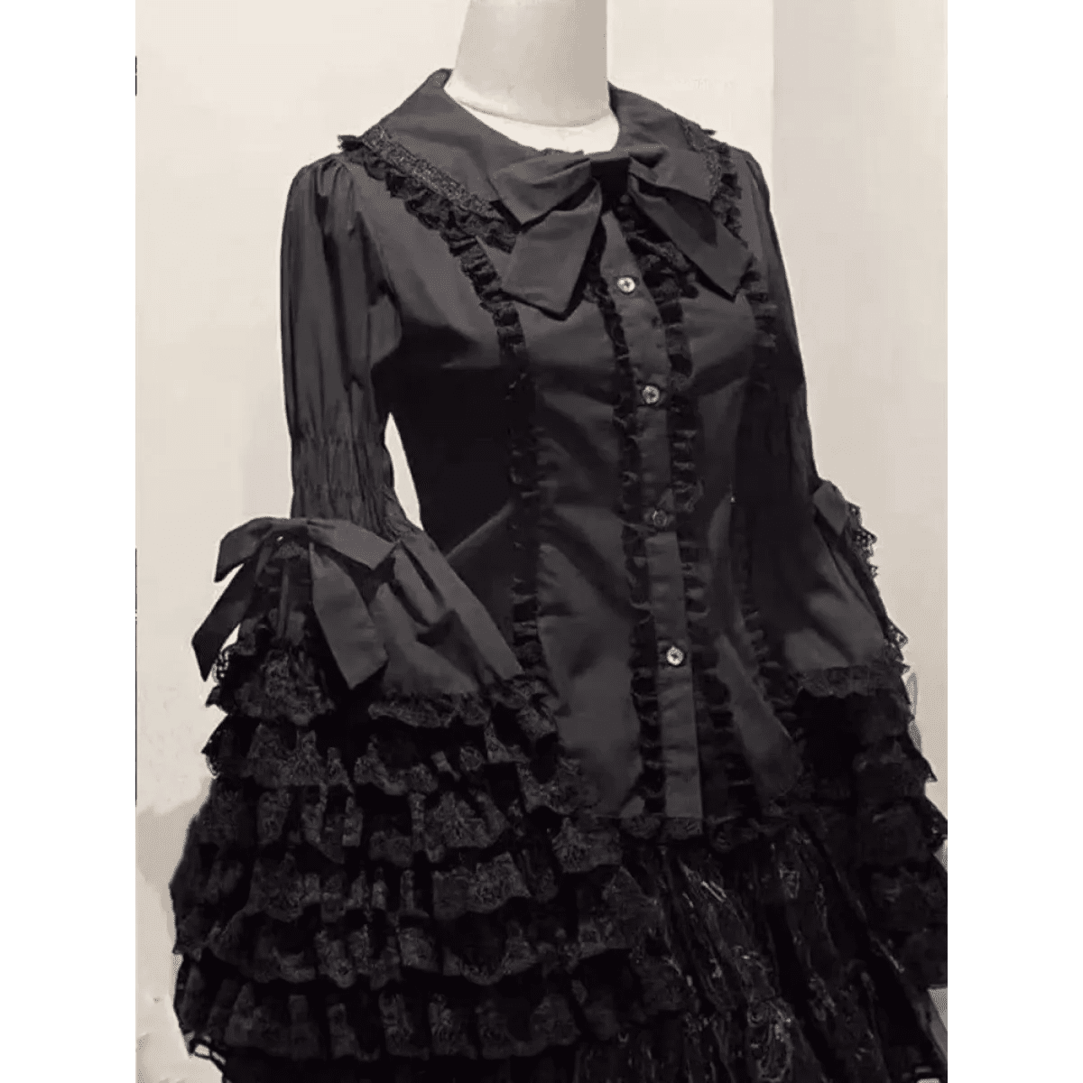 Kawaii Flare Sleeve Bow BlouseShirts & BlousesTorqelo.com