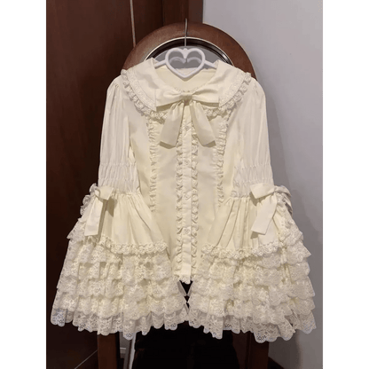 Kawaii Flare Sleeve Bow BlouseShirts & BlousesTorqelo.com