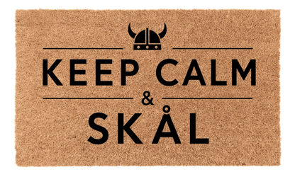 Keep Calm and Skal Coir MatTorqelo.com