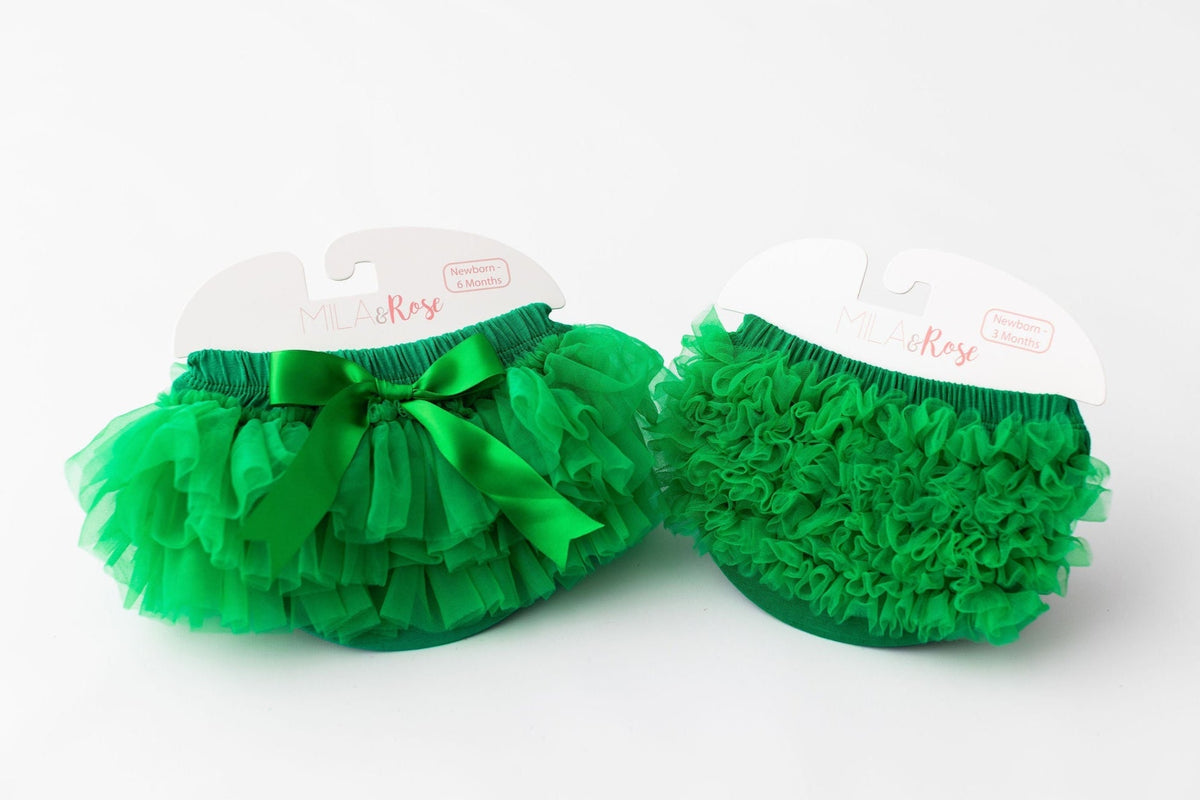 Kelly Green Ruffle Bum BloomerRuffle BloomerTorqelo.com