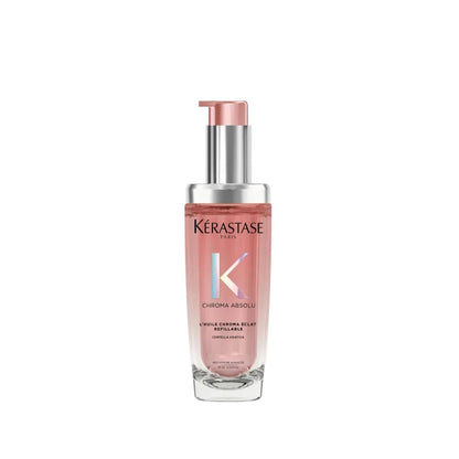 Kerastase Chroma Absolu L'Huile Chroma Eclat Hair Oil for Colored Hair - Luxurious Nourishment & Protection - 75ml RefillHair OilTorqelo.com