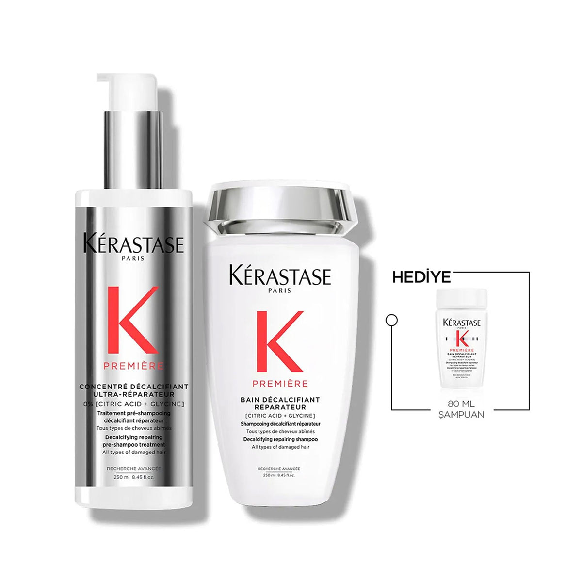 Kerastase Premiere Hair Repair Set for Damaged Hair - Luxury Nourishing Treatment DuoHair MaskTorqelo.com