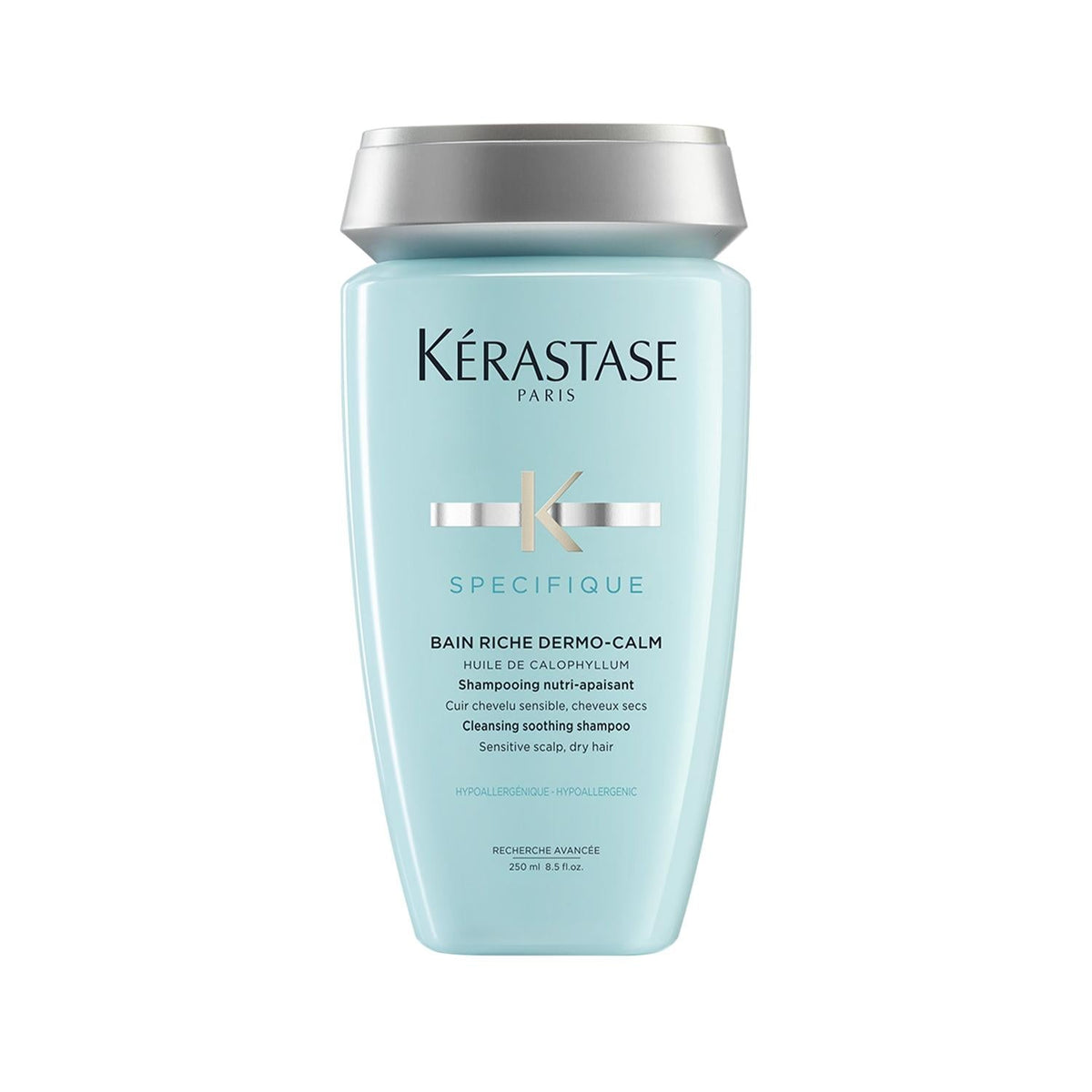 Kerastase Specifique Bain Dermocalm Riche Shampoo for Sensitive Scalp - Soothes, Moisturizes, and Relieves Irritation - 8.45 fl ozShampooTorqelo.com