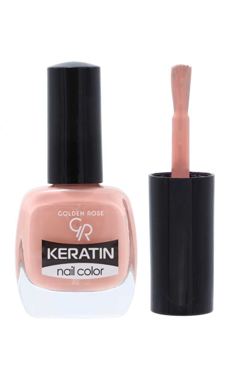 Golden Rose Keratin Nail Color - 123 - Strengthening Polish by Beauty Care Bag