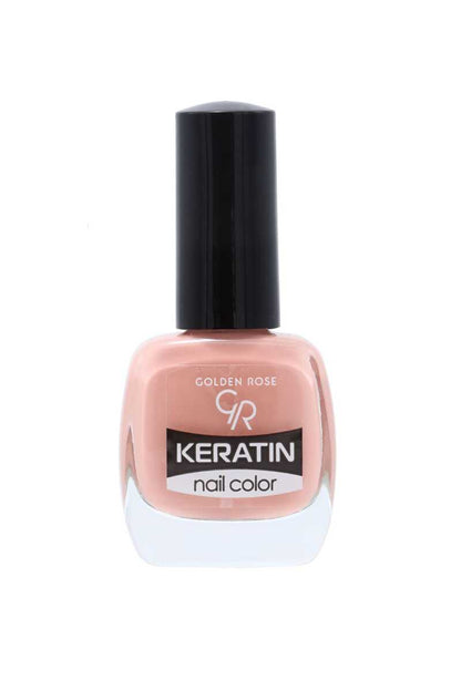 Golden Rose Keratin Nail Color - 123 - Strengthening Polish by Beauty Care Bag