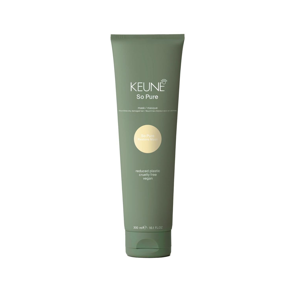 Keune So Pure Polish: Straightening & Smoothing Hair Mask (300ml) - Achieve Sleek, Frizz-Free Hair with Natural ShineHair MaskTorqelo.com