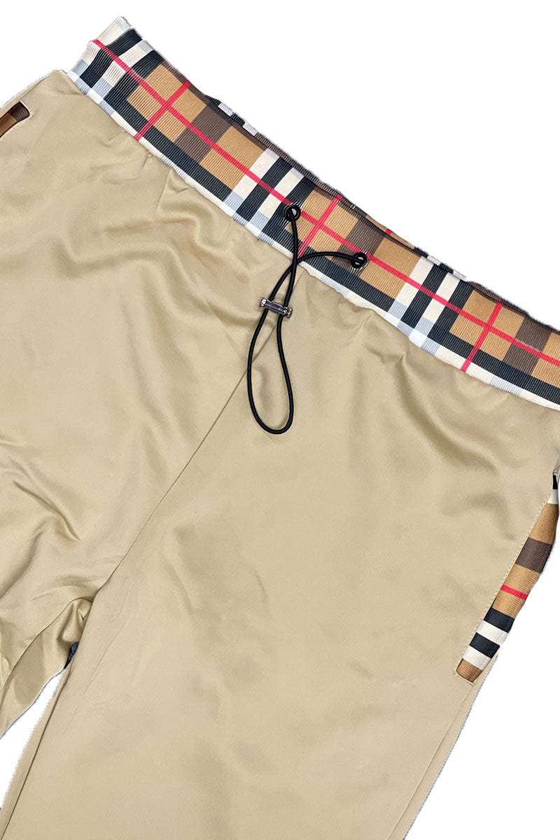 Checkered Detail Track Jacket Set by Lime Milo