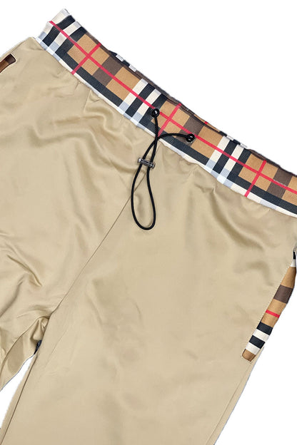 Checkered Detail Track Jacket Set by Lime Milo