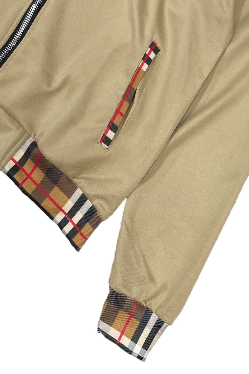 Checkered Detail Track Jacket Set by Lime Milo