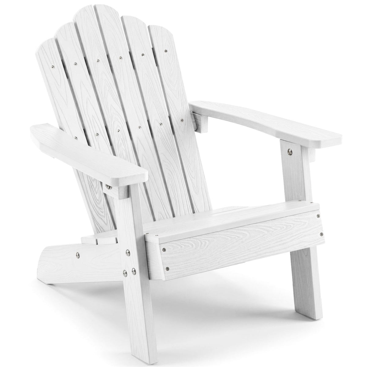 Kids Adirondack Chair All-weather Outdoor Chair for Children with Tilted High BackrestTorqelo.com