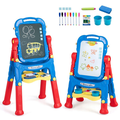 Kids Art Easel with Adjustable Height & 22 AccessoriesArt EaselTorqelo.com