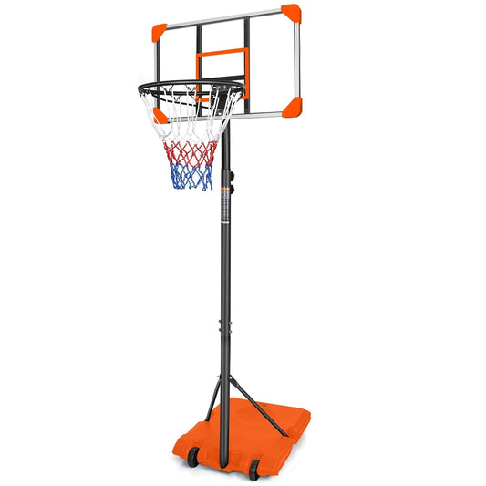 Kids Basketball Hoop Adjustable 5.6-7ft with WheelsBasketball HoopTorqelo.com