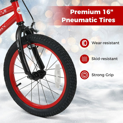 Kids Bike 12-18 Inch with Training Wheels & Christmas MusicKids BikeTorqelo.com