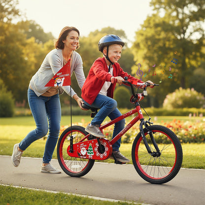 Kids Bike 12-18 Inch with Training Wheels & Christmas MusicKids BikeTorqelo.com