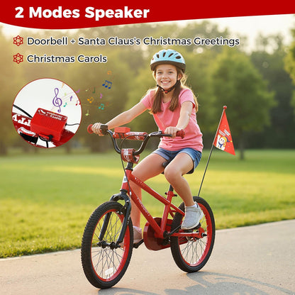 Kids Bike 12-18 Inch with Training Wheels & Christmas MusicKids BikeTorqelo.com