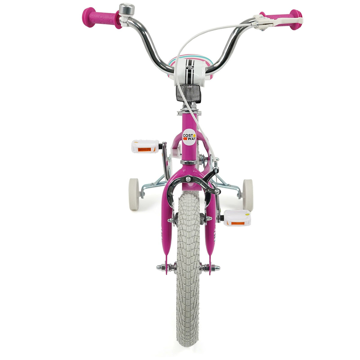 Kids Bike 12-18 Inch with Training Wheels - PinkKids BikeTorqelo.com