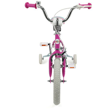Kids Bike 12-18 Inch with Training Wheels - PinkKids BikeTorqelo.com