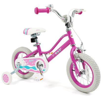 Kids Bike 12-18 Inch with Training Wheels - PinkKids BikeTorqelo.com