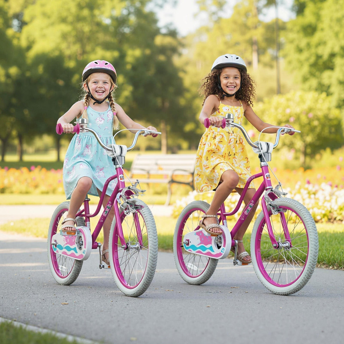 Kids Bike 12-18 Inch with Training Wheels - PinkKids BikeTorqelo.com