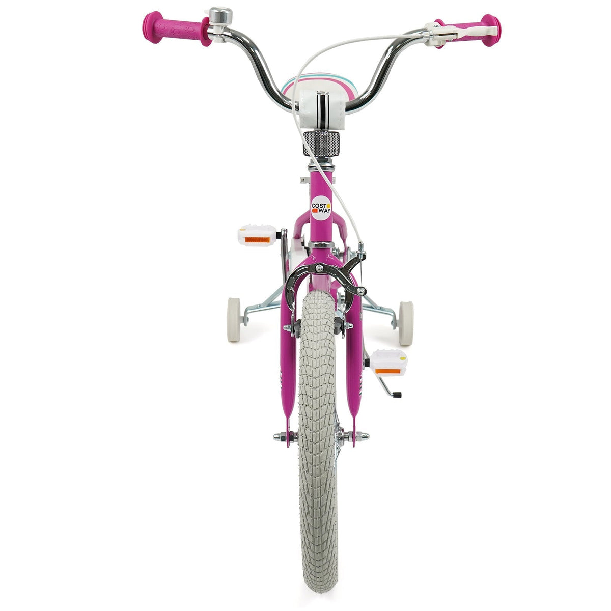 Kids Bike 12-18 Inch with Training Wheels - PinkKids BikeTorqelo.com