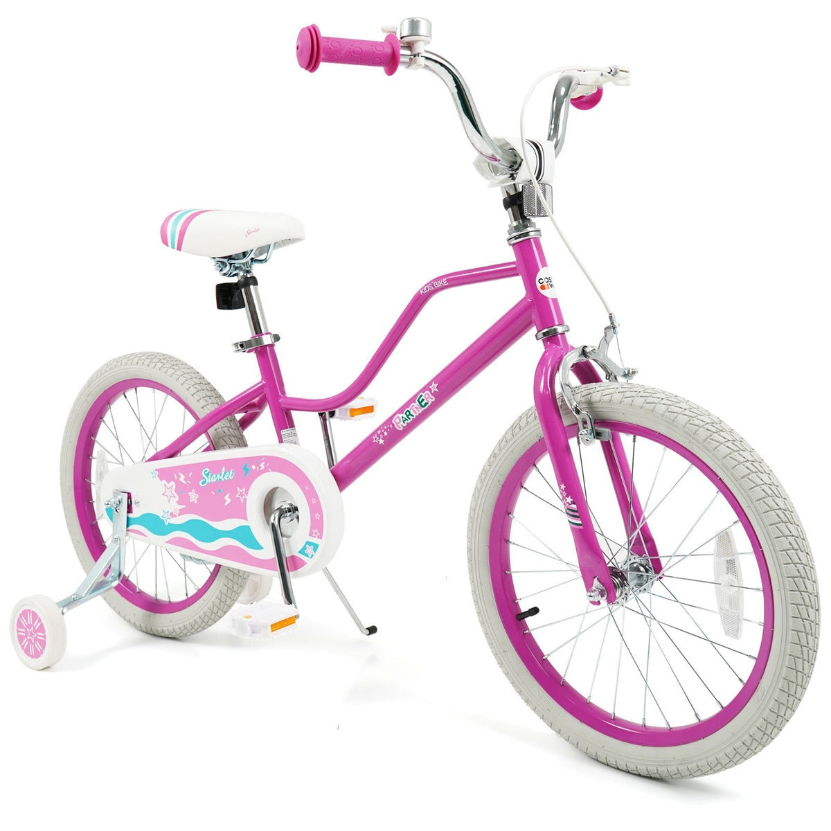 Kids Bike 12-18 Inch with Training Wheels - PinkKids BikeTorqelo.com