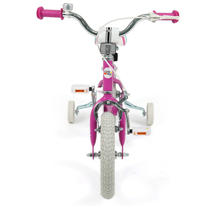 Kids Bike 12-18 Inch with Training Wheels - PinkKids BikeTorqelo.com