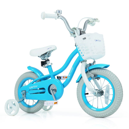 Kids Bike 12 Inch with Training Wheels and Adjustable SeatKids BikeTorqelo.com