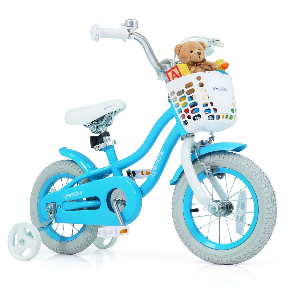 Kids Bike 12 Inch with Training Wheels and Adjustable SeatKids BikeTorqelo.com