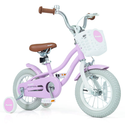 Kids Bike 12 Inch with Training Wheels and Storage BasketKids BikeTorqelo.com