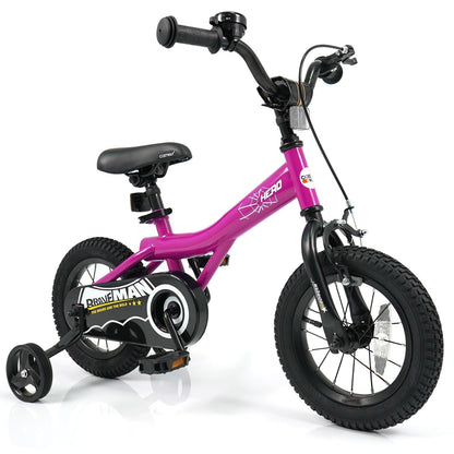 Kids Bike 14-Inch with Removable Training Wheels PinkKids BikeTorqelo.com