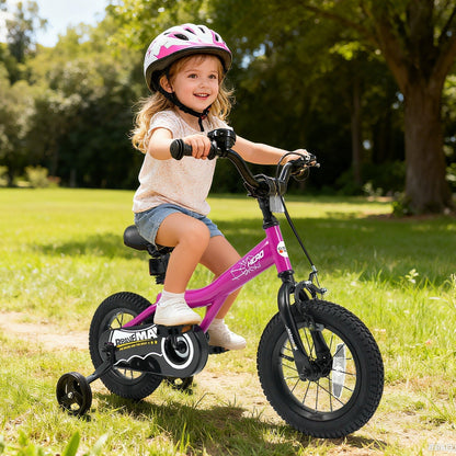 Kids Bike 14-Inch with Removable Training Wheels PinkKids BikeTorqelo.com