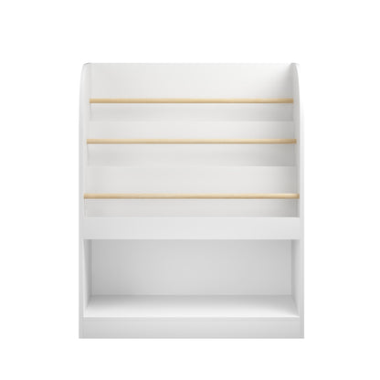 Kids Bookshelf with 3-Tier Front-Facing Display & Toy StorageKids BookshelfTorqelo.com