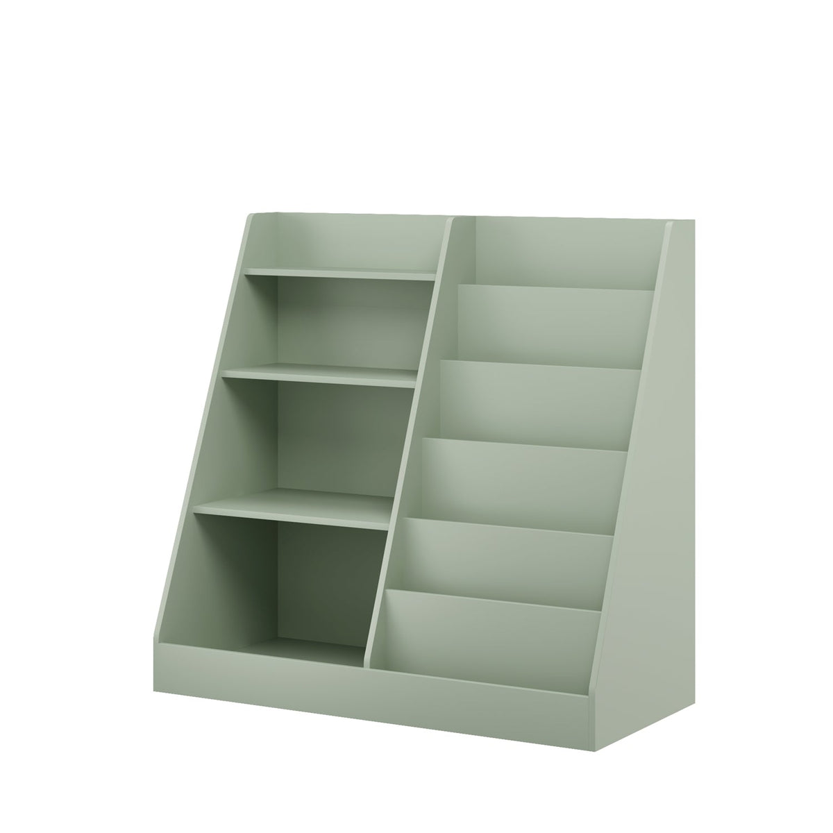 Kids Bookshelf with Toy Storage Organizer, 34.65" Multi-TierBookshelfTorqelo.com