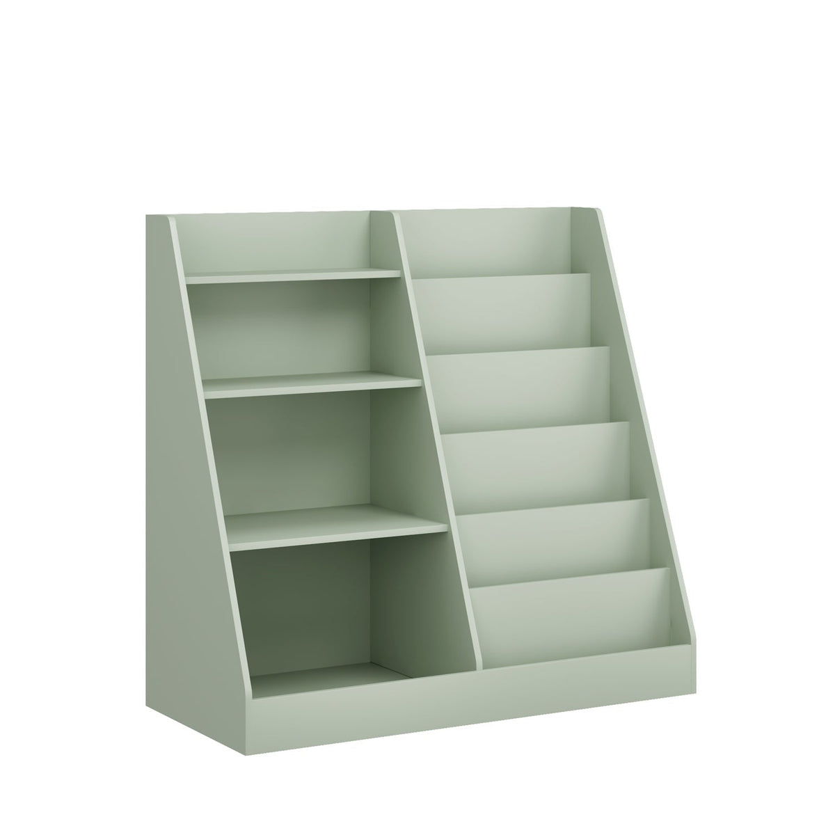 Kids Bookshelf with Toy Storage Organizer, 34.65" Multi-TierBookshelfTorqelo.com