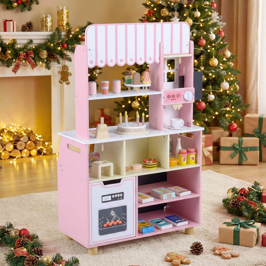 Kids Ice Cream Shop Playset with 27 Accessories - Ages 3+Play Kitchen SetTorqelo.com
