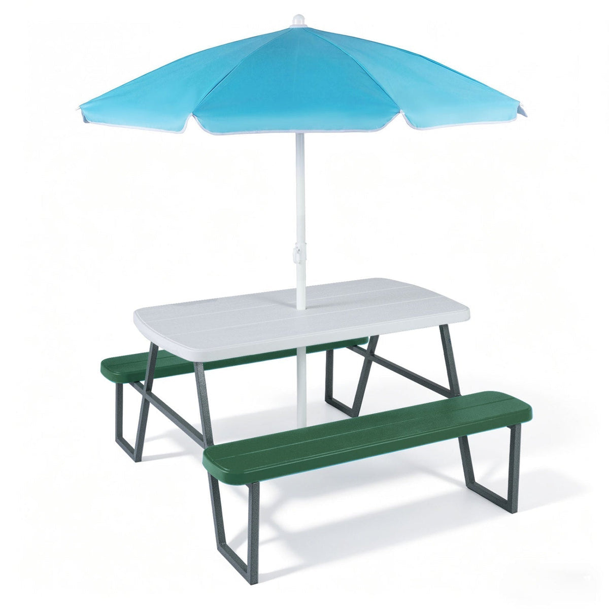 Kids Picnic Table with Benches Seats up to 4Torqelo.com
