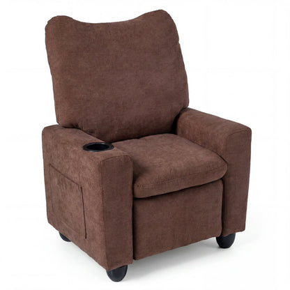 Kids Recliner Sofa with Adjustable Footrest and Cup HolderKids FurnitureTorqelo.com